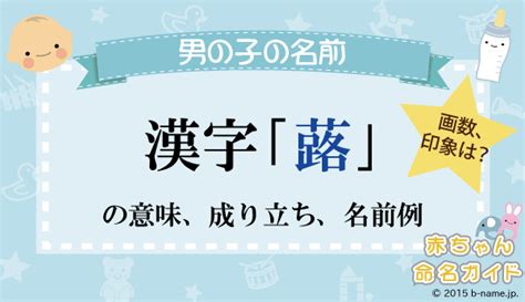 煕 人名|「蕗」を使った名前、意味、画数、読み方や名付けの。